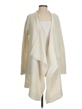UGG Ivory Kennedy Knit Long Sleeve Duster Sweater L